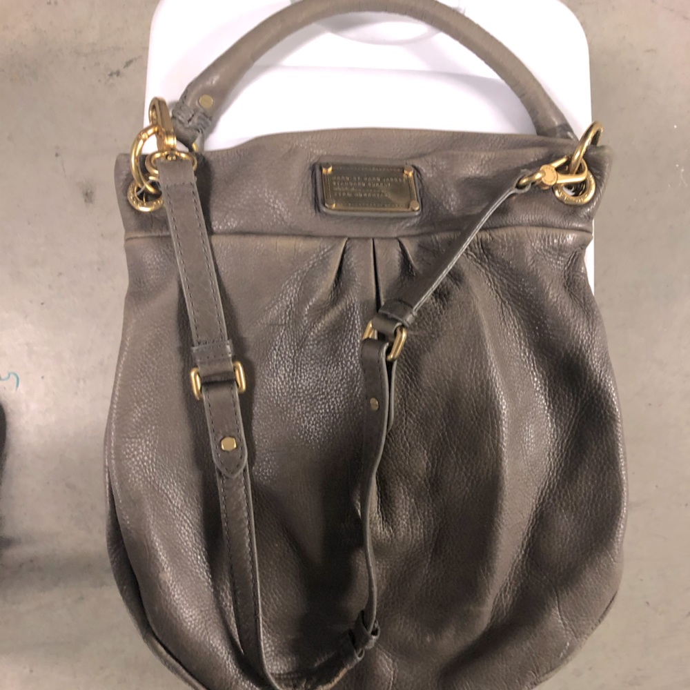 Grey Leather Marc Jacobs Bag
